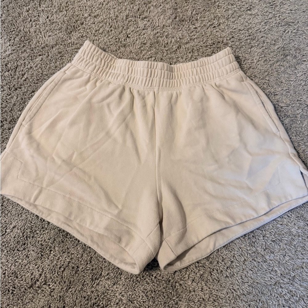 Aerie Suns Out High Waisted Casual Tan Shorts